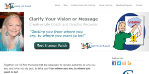 Shannon Parish, Creative Life Coach