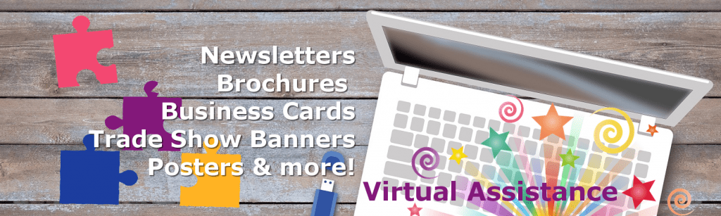 Desktop publishing and Virtual Assistance