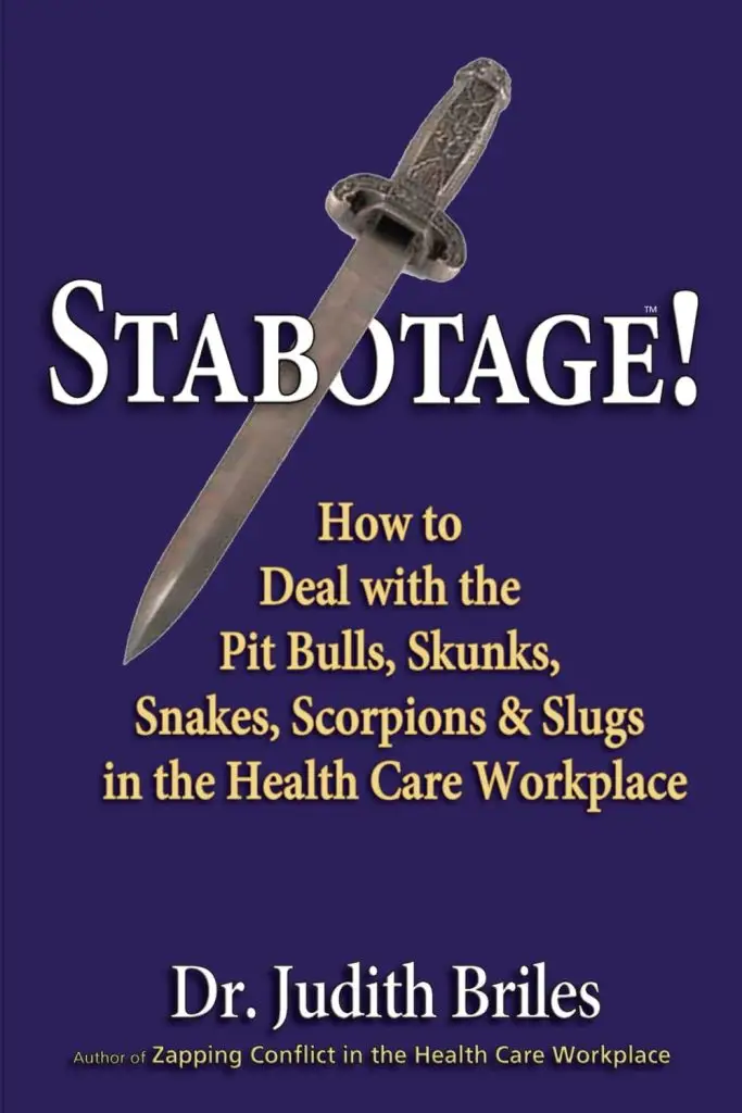 Cover of "Stabotage" by Judith Briles